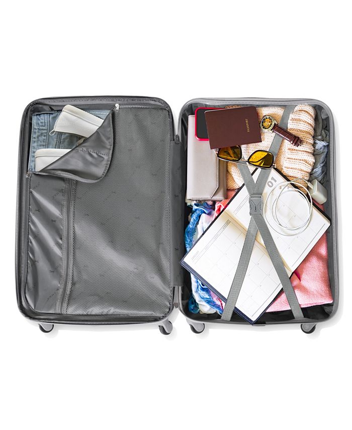 AMKA American Sport Plus Varsity 3Pc. Hardside Luggage Set Macy's