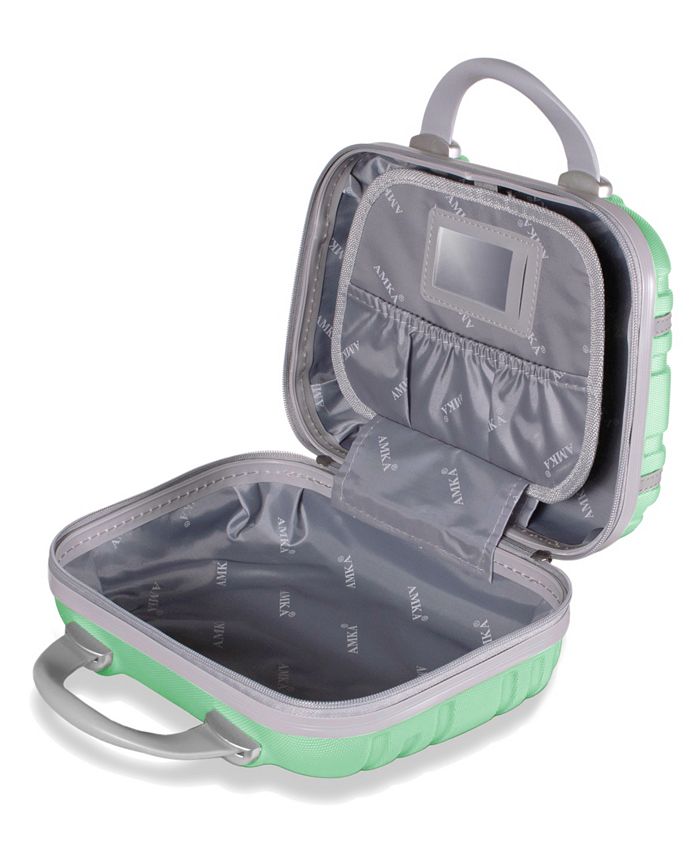 AMKA Varsity 2Piece CarryOn Hardside Cosmetic Luggage Set Macy's