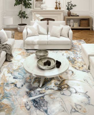 Kikiamo Washable KK11 5' x 7'6" Area Rug