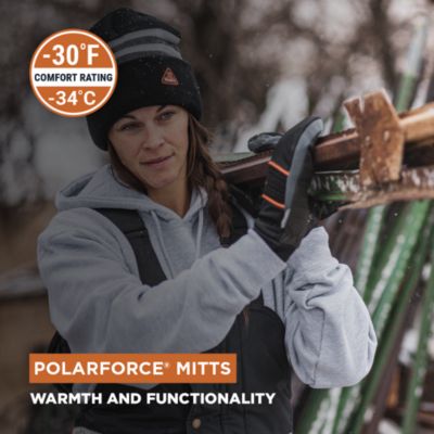 Men's PolarForce Mitt - Extreme Cold Weather Insulated Mittens, Waterproof, Windproof, Thermal Protection