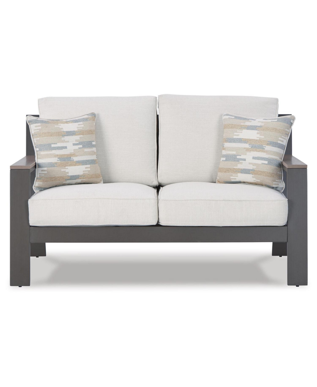 Tropicava Loveseat w/Cushion - White