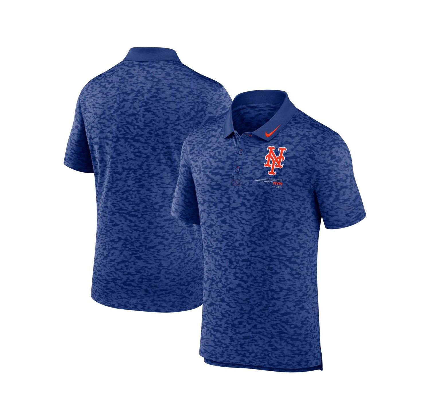 Men's Royal New York Mets Next Level Performance Polo Shirt