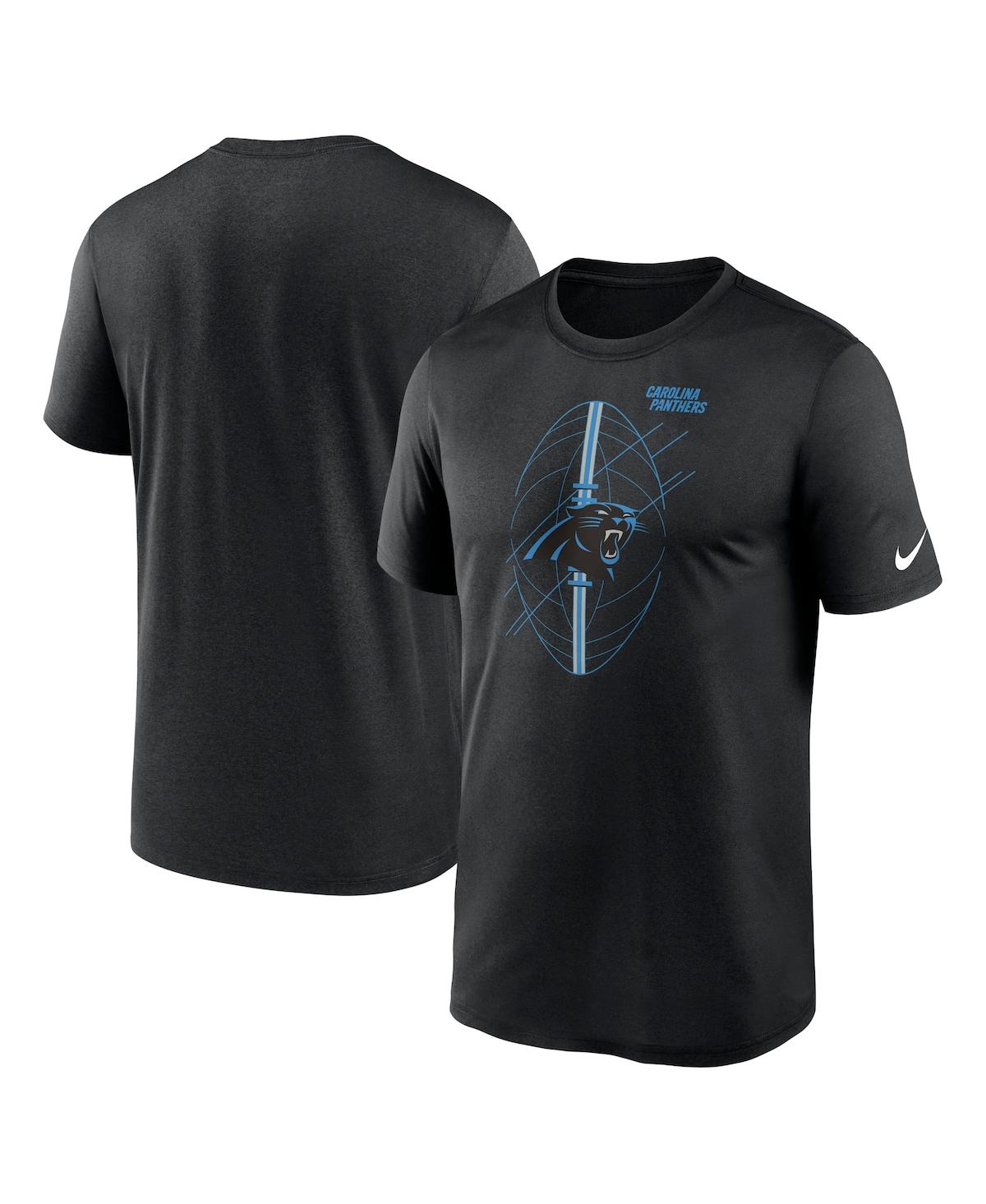 Shop Nike Men's  Black Carolina Panthers Legend Icon Performance T-shirt