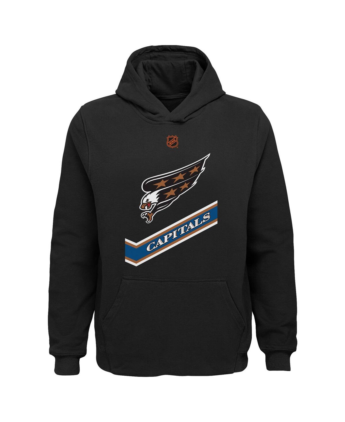 Big BoysWashington Capitals Special Edition 2.0 Primary Logo Fleece Pullover Hoodie - Black