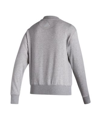 Women's Heathered Gray Texas A&M Aggies Vintage-Like Circle Pullover Sweatshirt