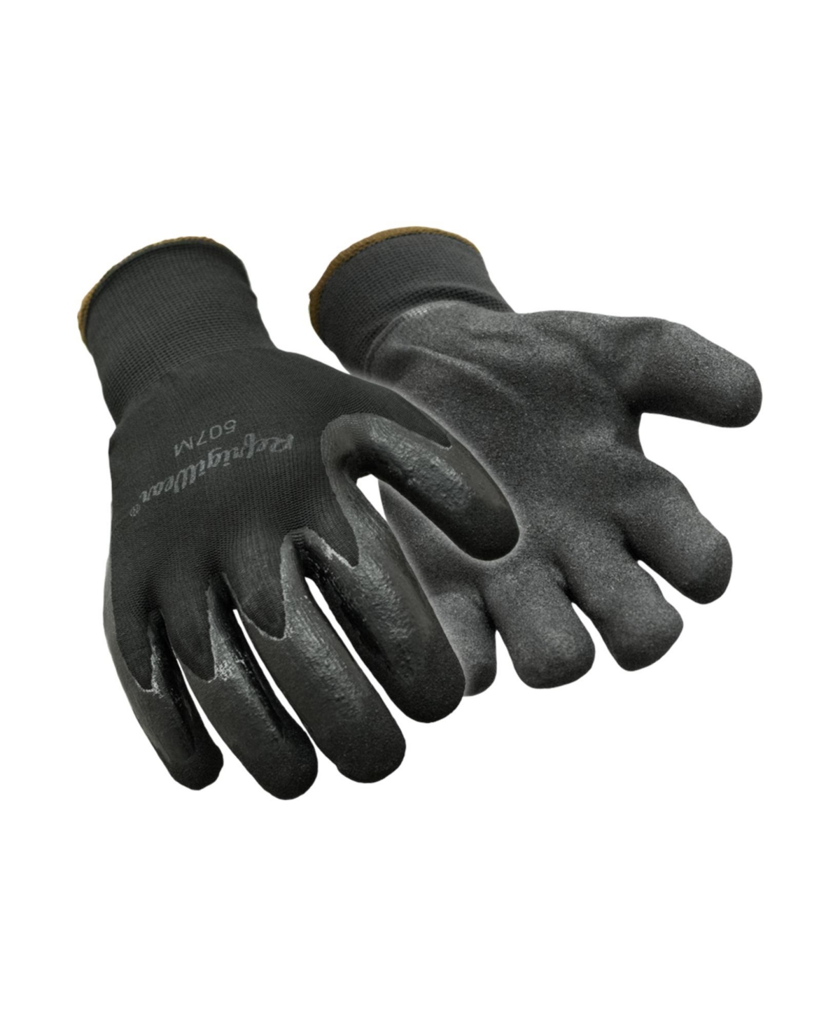Men's Dual-Layer Thermal Ergo Gloves - Black
