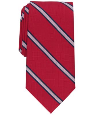 Club Room Men's Classic Grid Tie Black Size Regular