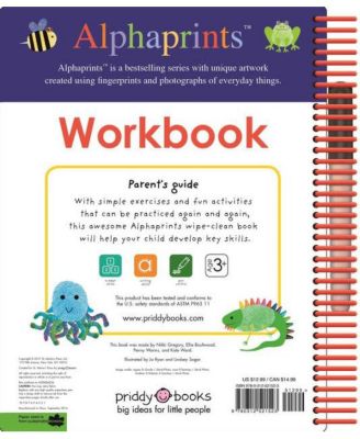 Alphaprints- Wipe Clean Workbook ABC by Roger Priddy