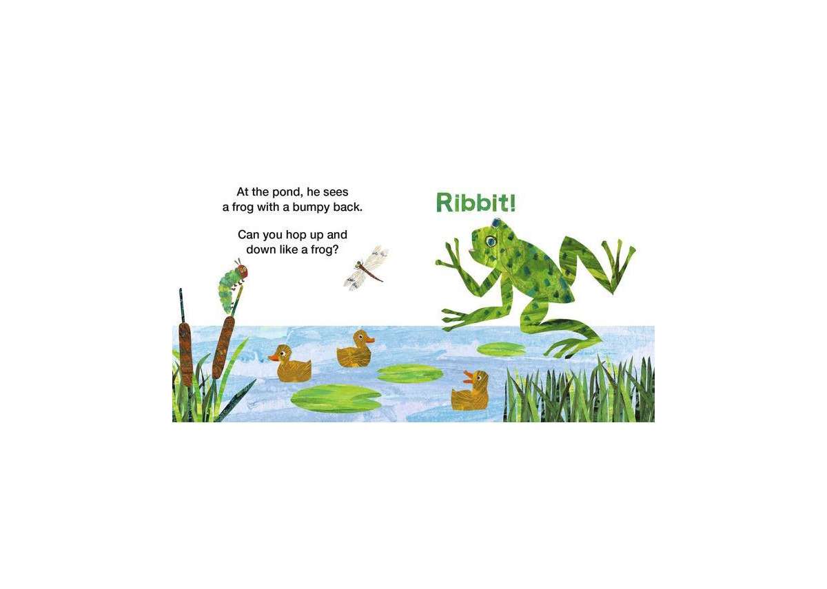 The Very Hungry Caterpillar's Garden Friends- A Touch-and-Feel Book by Eric Carle