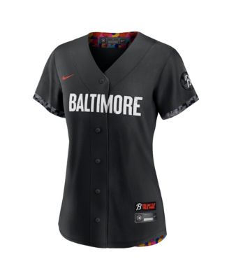 Women's Black Baltimore Orioles 2023 City Connect Replica Jersey