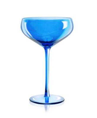 Carnival Coupe 13 oz Glasses, Set of 4