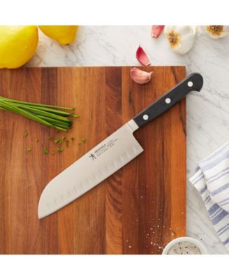 J.A. Henckels HENCKELS International "Classic" Granton Hollow Edge Santoku, 7"