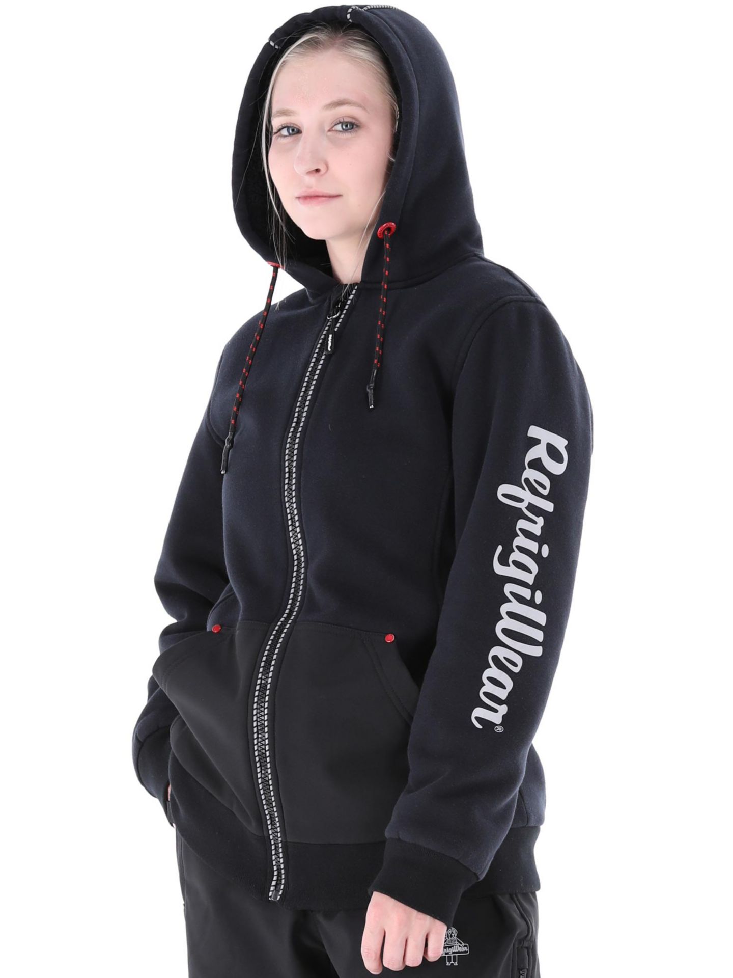 Женский свитшот RefrigiWear Hybrid, цвет: Чёрный — фото 24