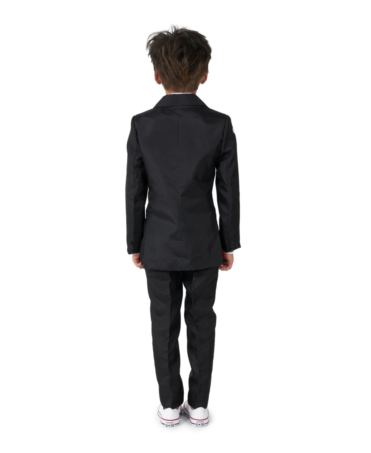 Suitmeister Big Boys Skeleton Grunge Button Closure Suit Set