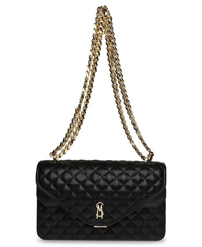 Steve Madden Senza Quilted Convertible Crossbody - Macy's