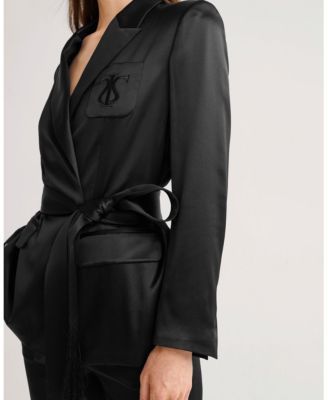 Women's The Alpina Formal Silk Blazer