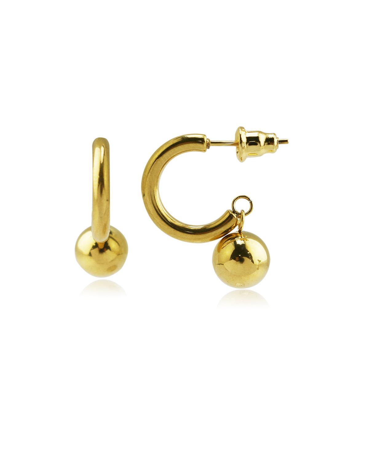 Dina Drop Earrings - Gold