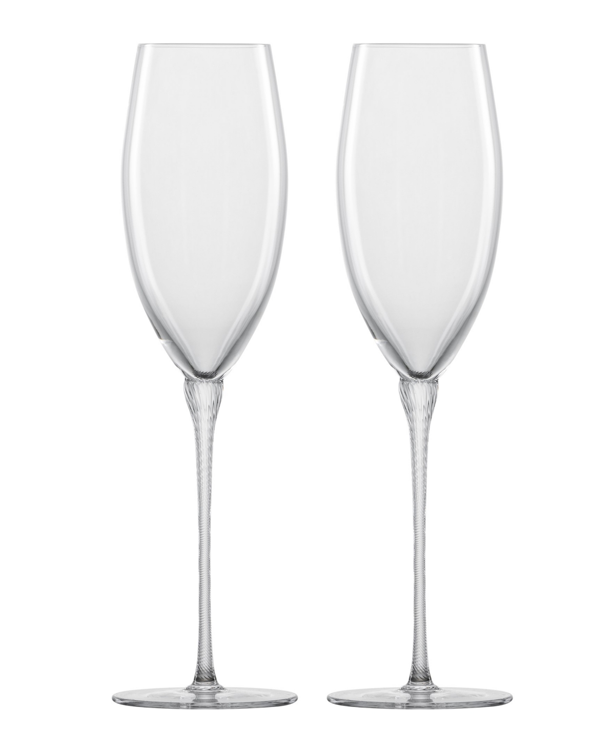 Zwiesel Glas Handmade Highness Champagne 8.45 Oz, Set Of 2 In Clear