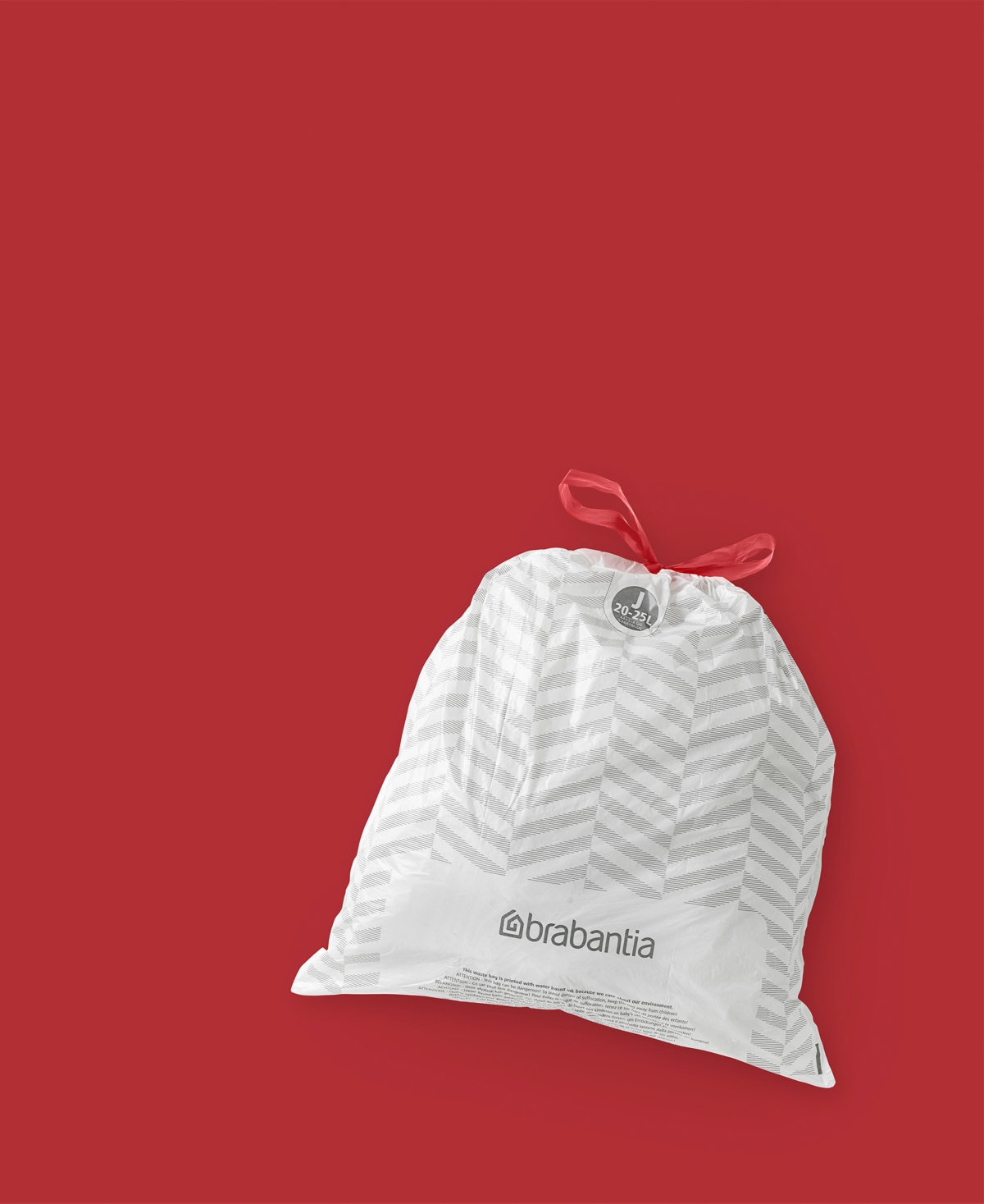 Shop Brabantia Perfectfit Trash Bags, Code J, 5.3-6.6 Gallon, 20-25 Liter, 120 Trash Bags In White