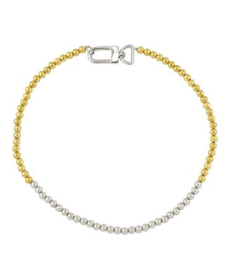 Diana Beaded Necklace - Two Tone 54$