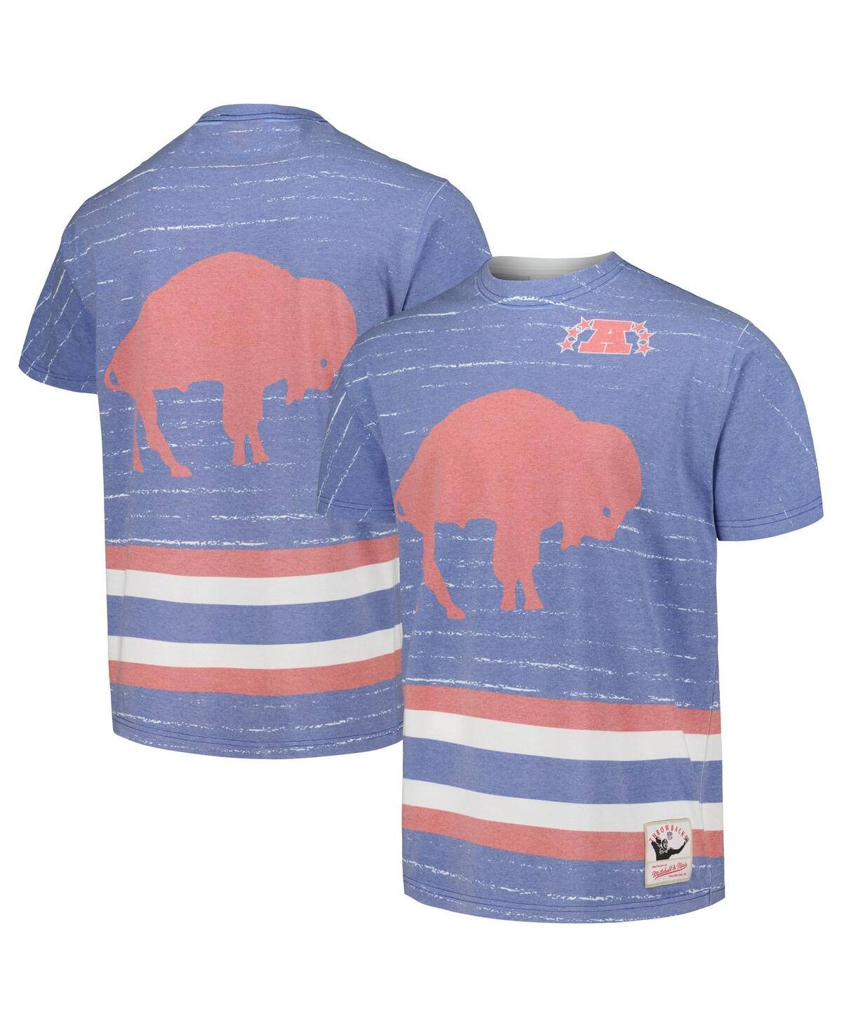Mitchell & Ness Men's  Royal Buffalo Bills Jumbotron 3.0 T-shirt In Royal