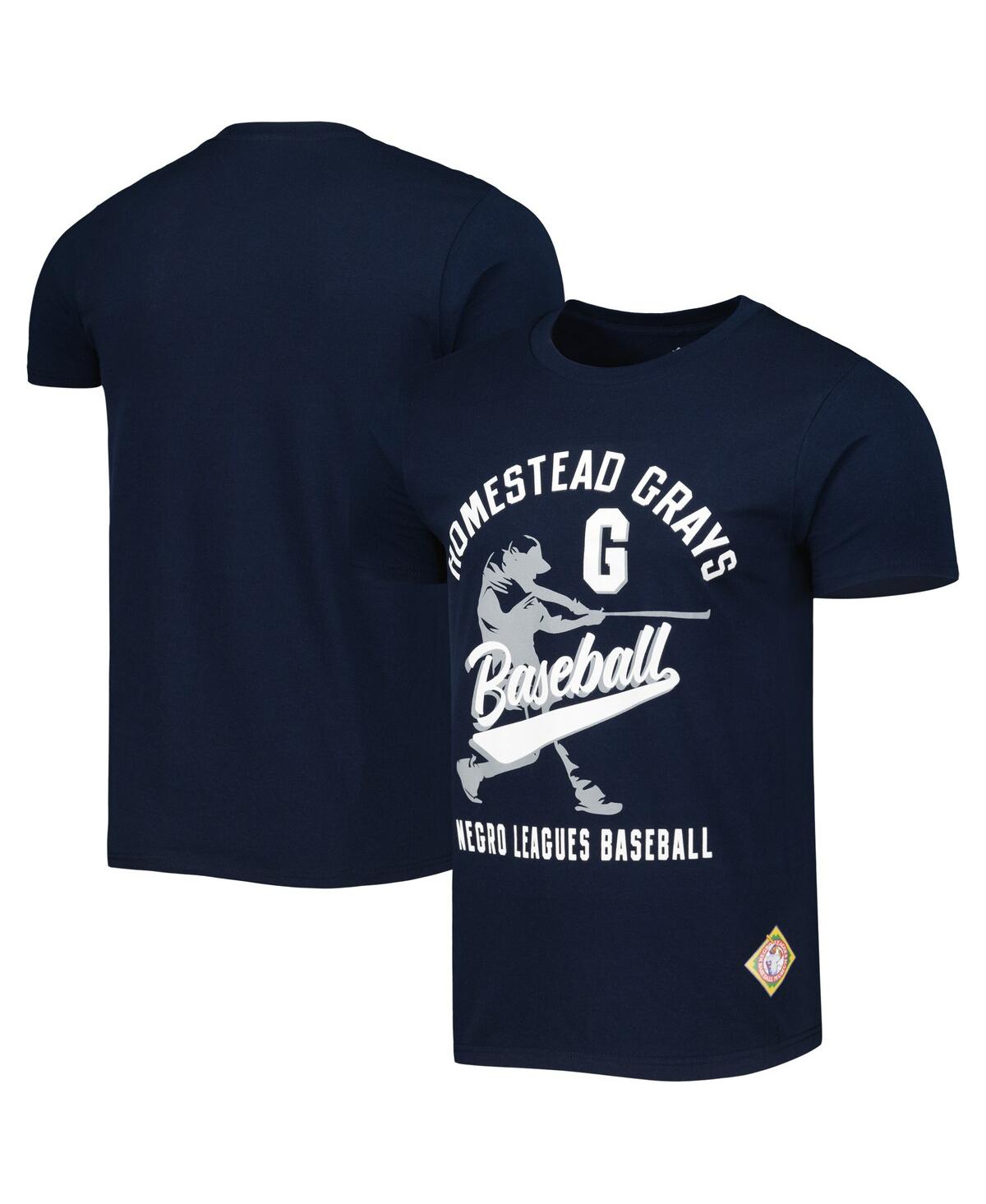 Shop Stitches Men's  Navy Homestead Grays Soft Style T-shirt