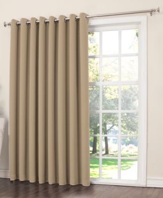 Grant Room Darkening Grommet Sliding Patio Door Curtain Panel