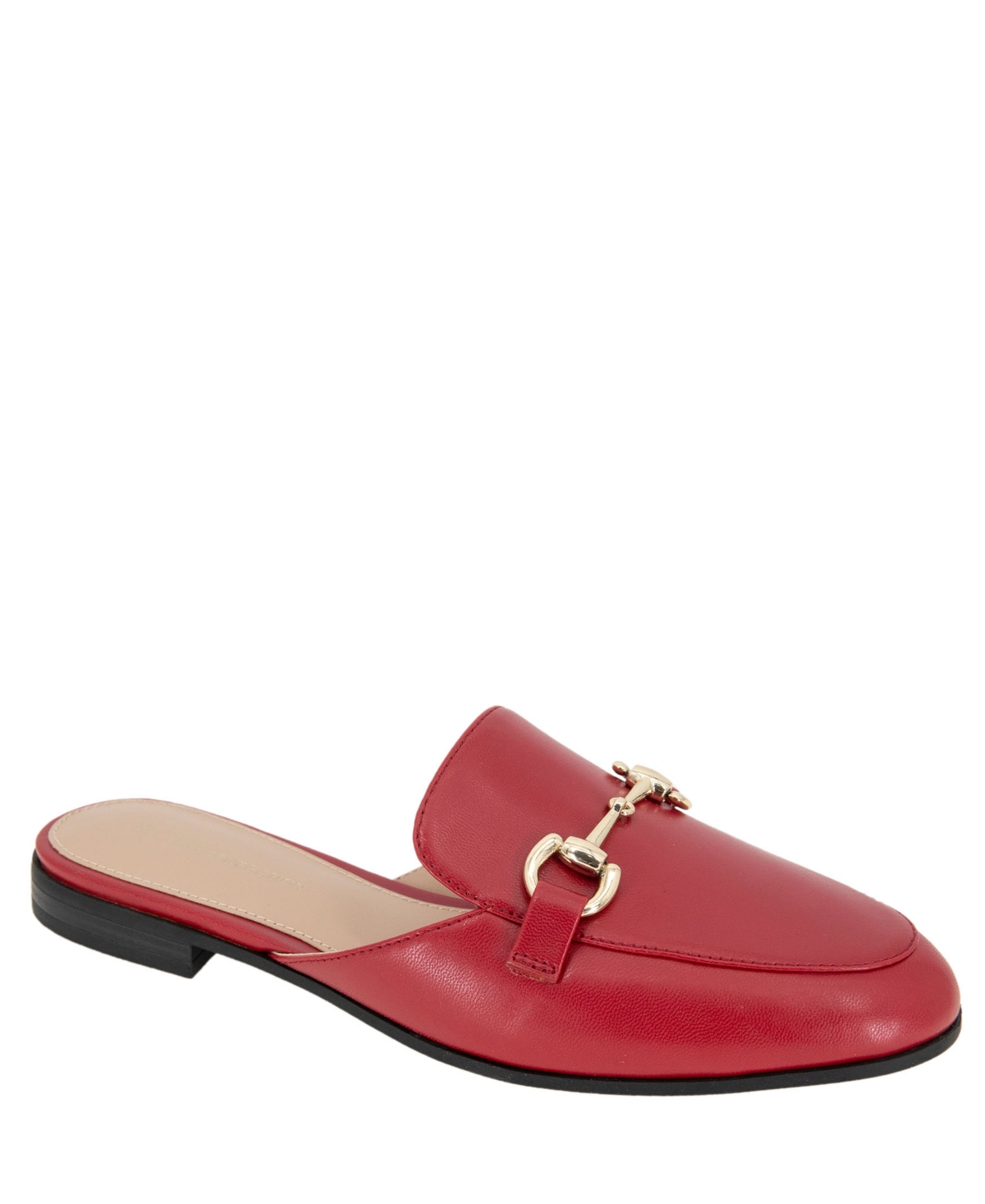 Women's Zorie Tailored Slip-On Loafer Mules - Lipstick Red