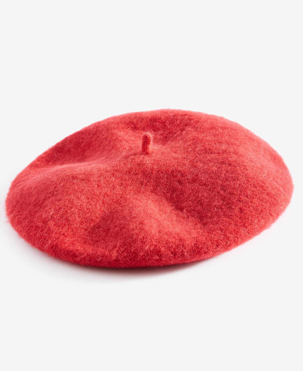 On 34th Women's Solid Beret, Created For Macy's, Created For Macy's In Red