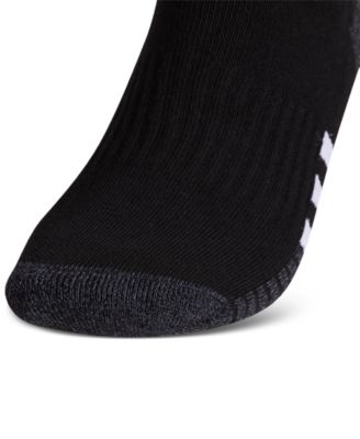 Men's 3-pk. Cushioned Quarter Logo Socks