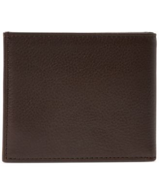 Men's Pebbled Leather Billfold