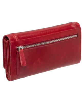 South Beach RFID Secure Quadruple Fold Wallet