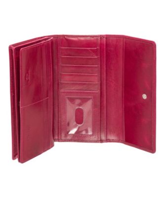 South Beach RFID Secure Quadruple Fold Wallet