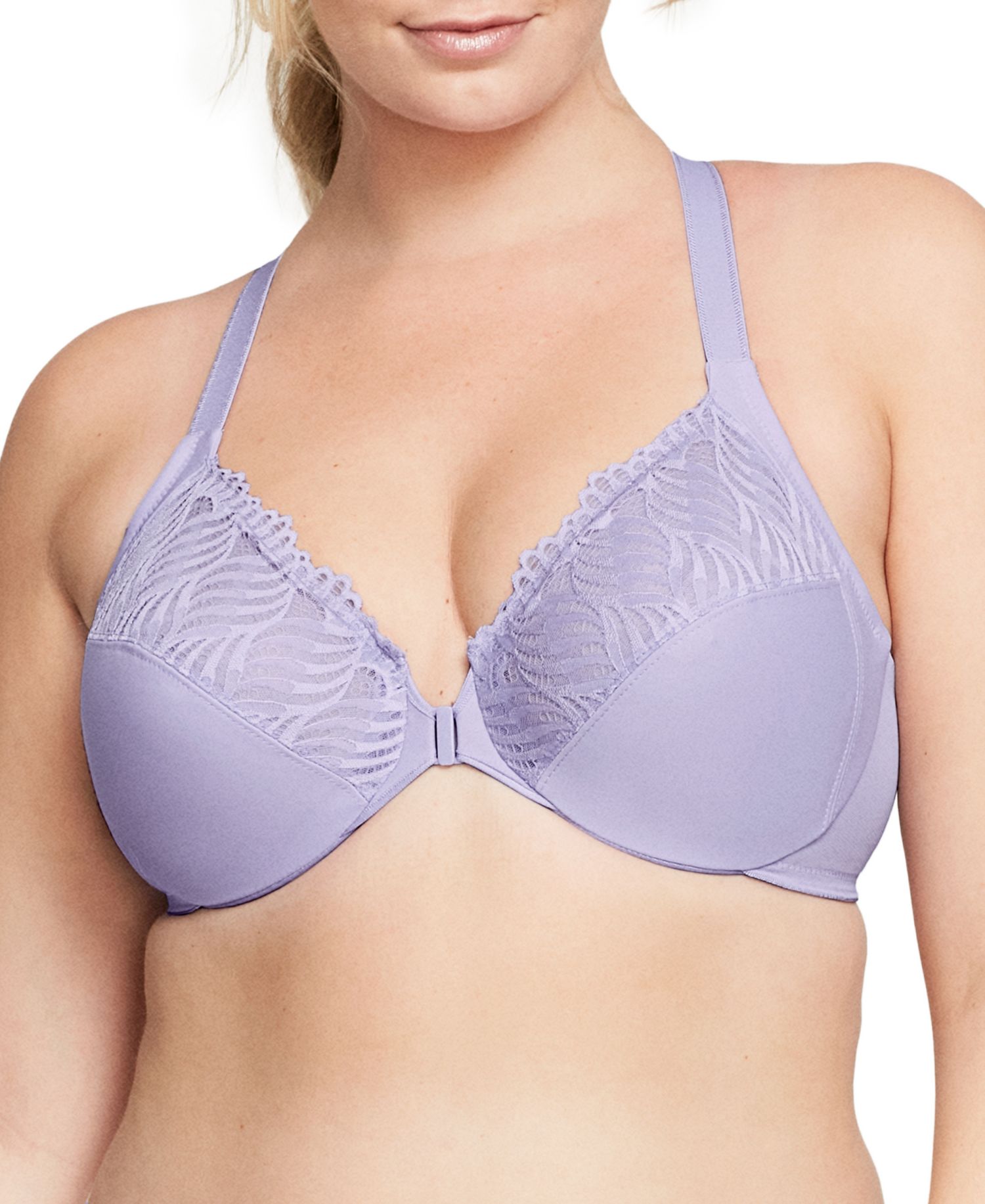 Women's Plus Size Wonder Wire Front Close T-Back Bra 1246