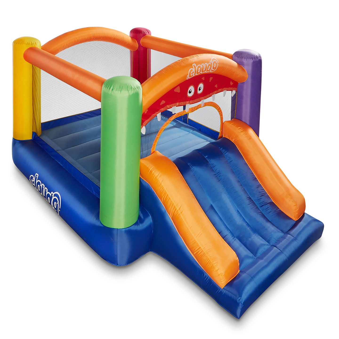Детская игрушка Cloud 9 Monster Bounce House with Blower, 12' x 8' x 6", Up to 3 Children, Ages 3-12 — фото 7