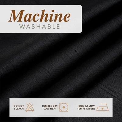 Artisan Lightweight Transparent Faux Silk Sheer Grommet Single Curtain Panel