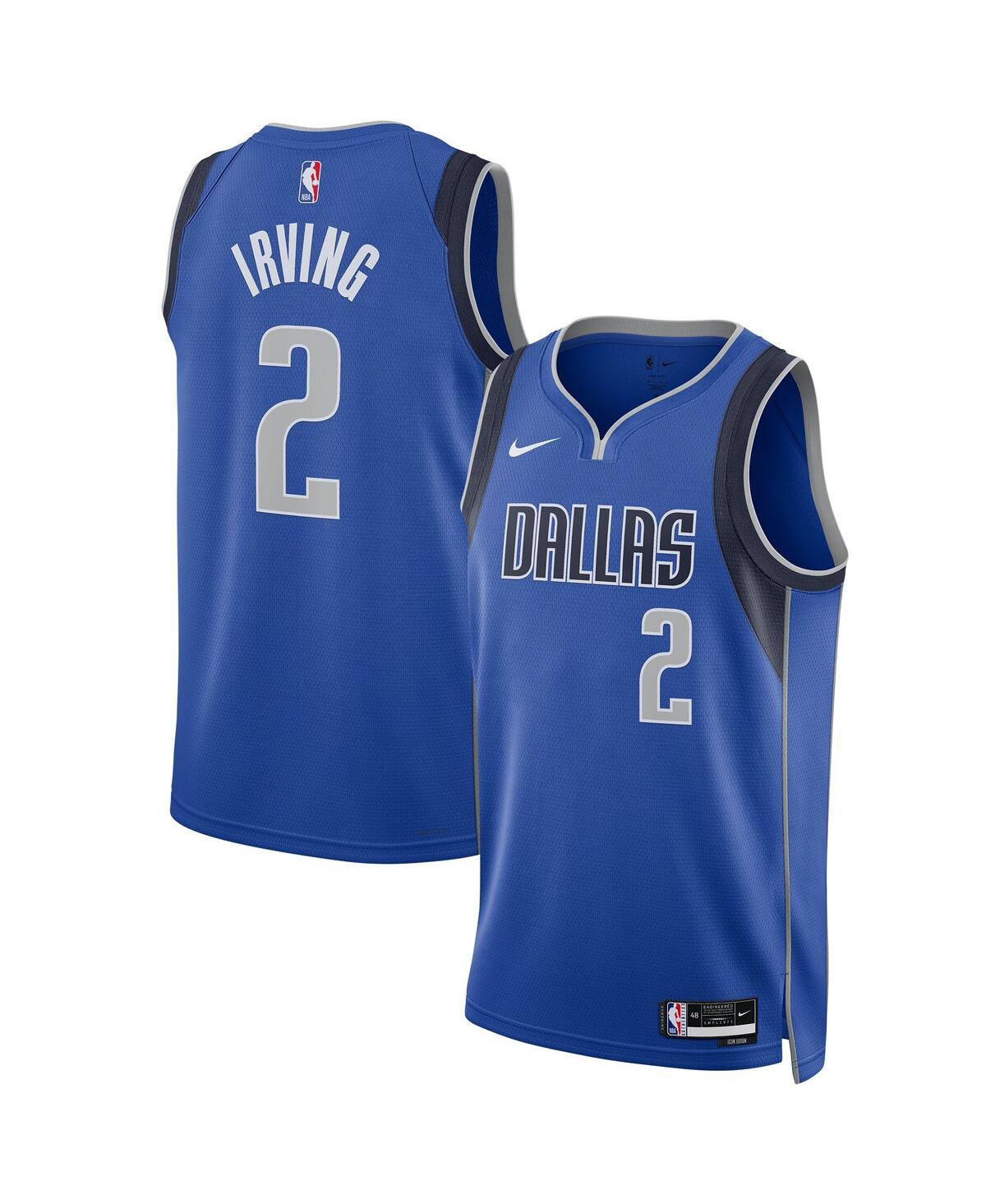 Men's and Women's Nike Kyrie IrvingDallas Mavericks Swingman Jersey - Icon Edition - Blue