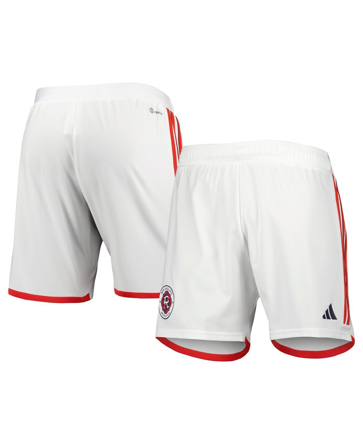 Shop Adidas Originals Men's Adidas White New England Revolution 2023 Away Aeroready Authentic Shorts