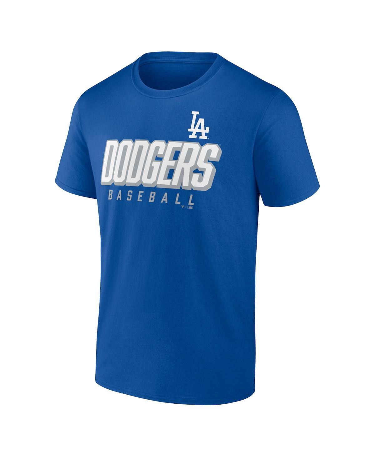 Fanatics Branded Royal/white Los Angeles Dodgers Player Pack T-shirt Combo Set In Royal,white