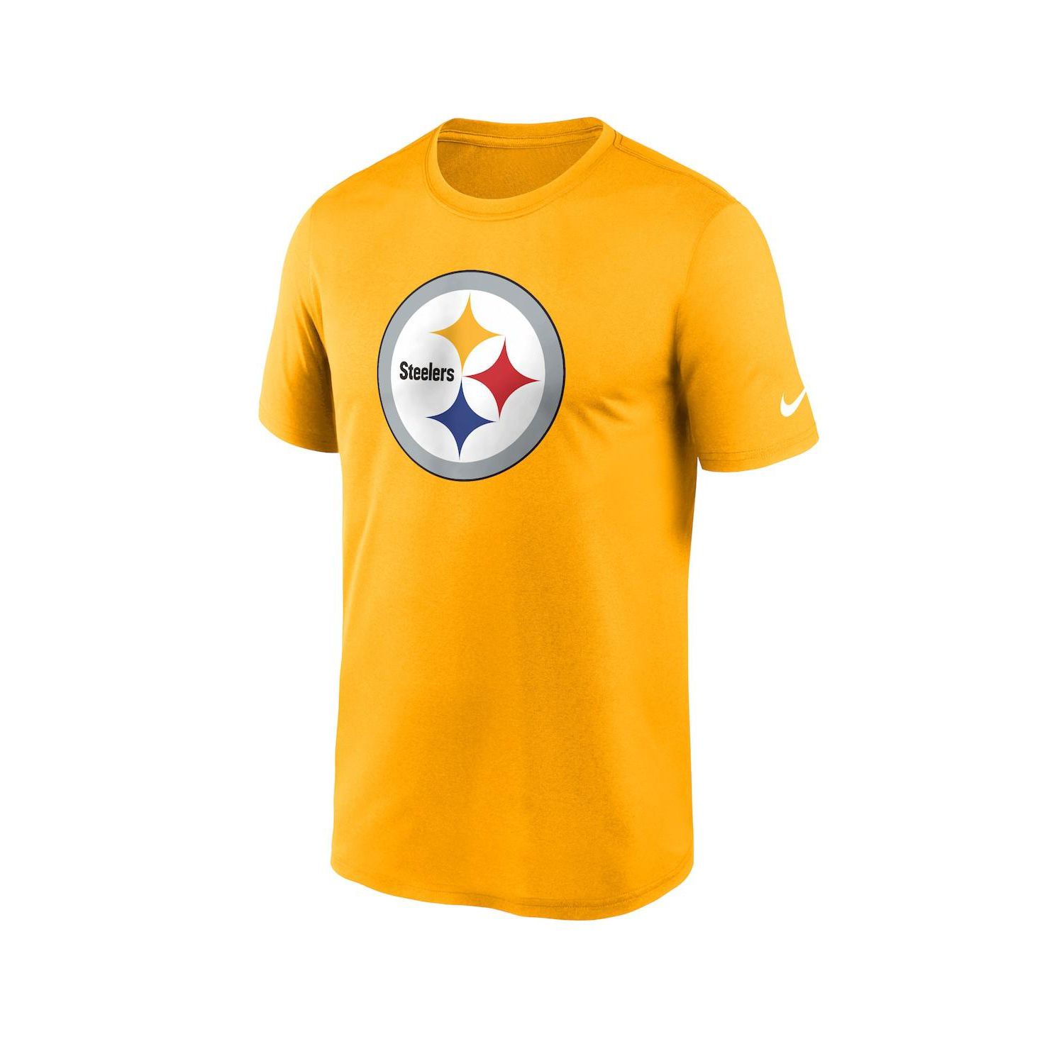 Men's Gold Pittsburgh Steelers Legend Logo Performance T-shirt