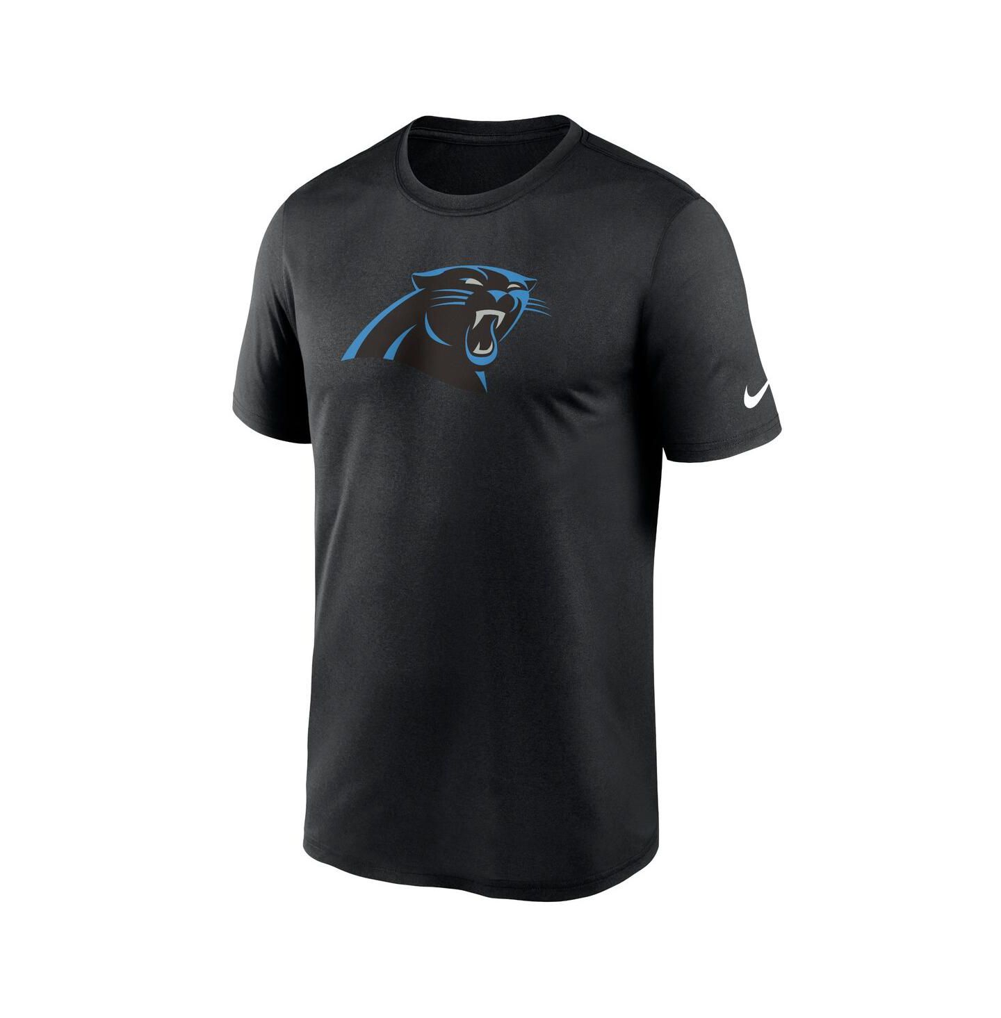 Мужская футболка Nike Black Carolina Panthers Legend Logo Performance — фото 3