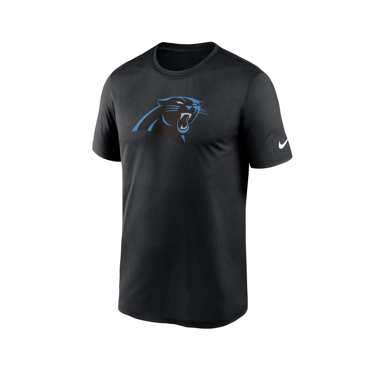 Men's Black Carolina Panthers Legend Logo Performance T-shirt