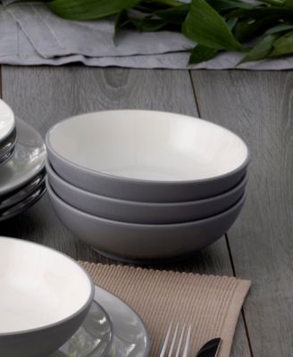 Colorwave Coupe 16 Pc. Dinnerware Set, Service for 4