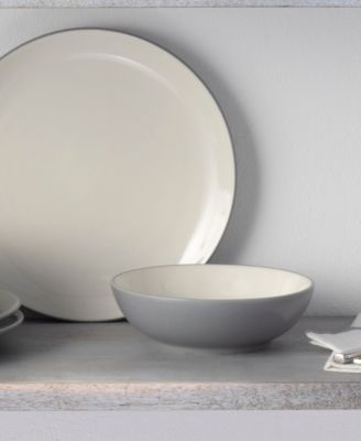 Colorwave Coupe 16 Pc. Dinnerware Set, Service for 4