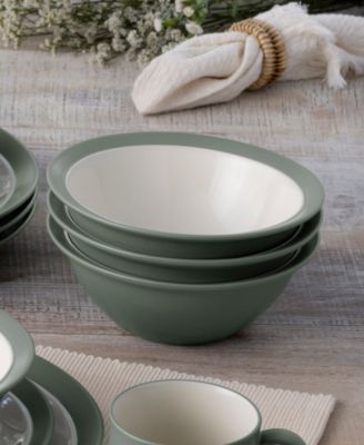 Colorwave Curve 16 Pc. Dinnerware Set, Service for 4