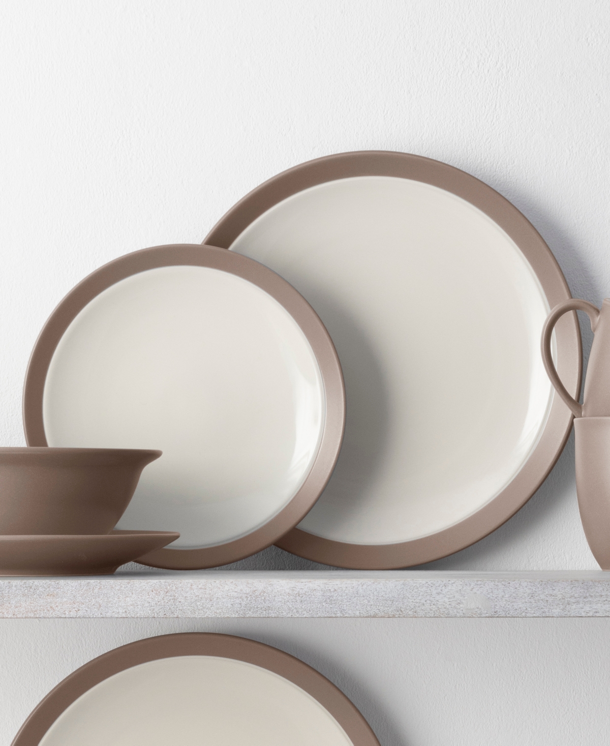 Noritake Colorwave Curve 16 Pc. Dinnerware Set, Service For 4 In Clay