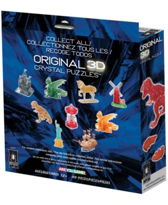 Bepuzzled 3D Crystal Puzzle T-Rex, 49 Pieces