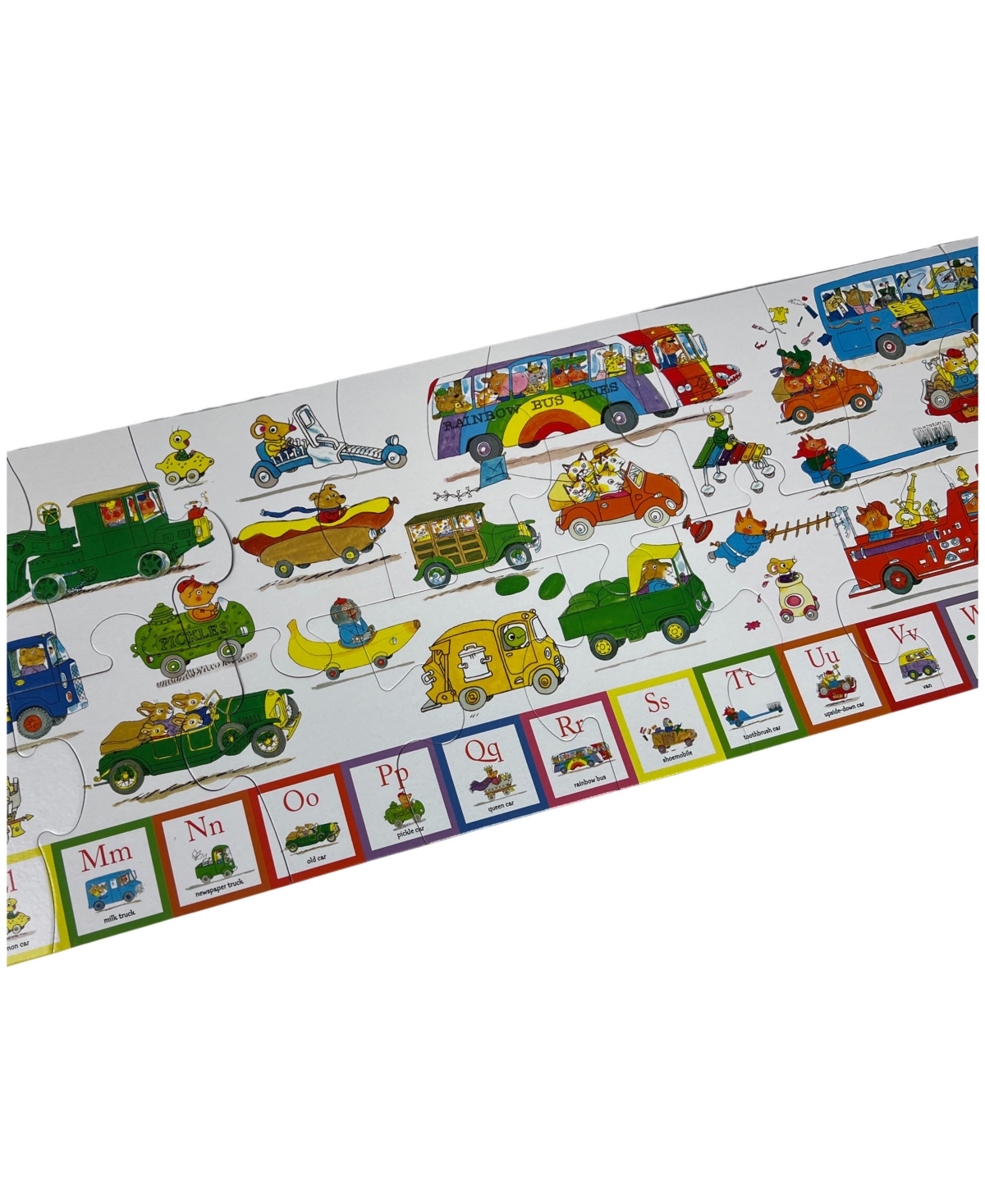 Shop University Games Briarpatch Richard Scarry's Things That Go Giant Floor Puzzle, 26 Pieces In No Color