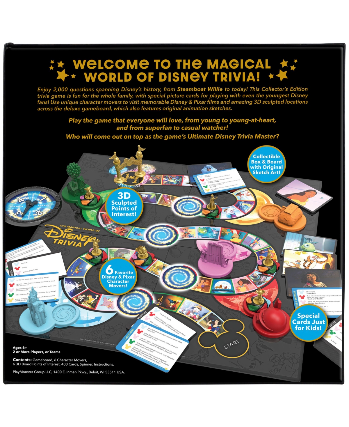Shop University Games Playmonster The Magical World Of Disney Trivia Game In No Color