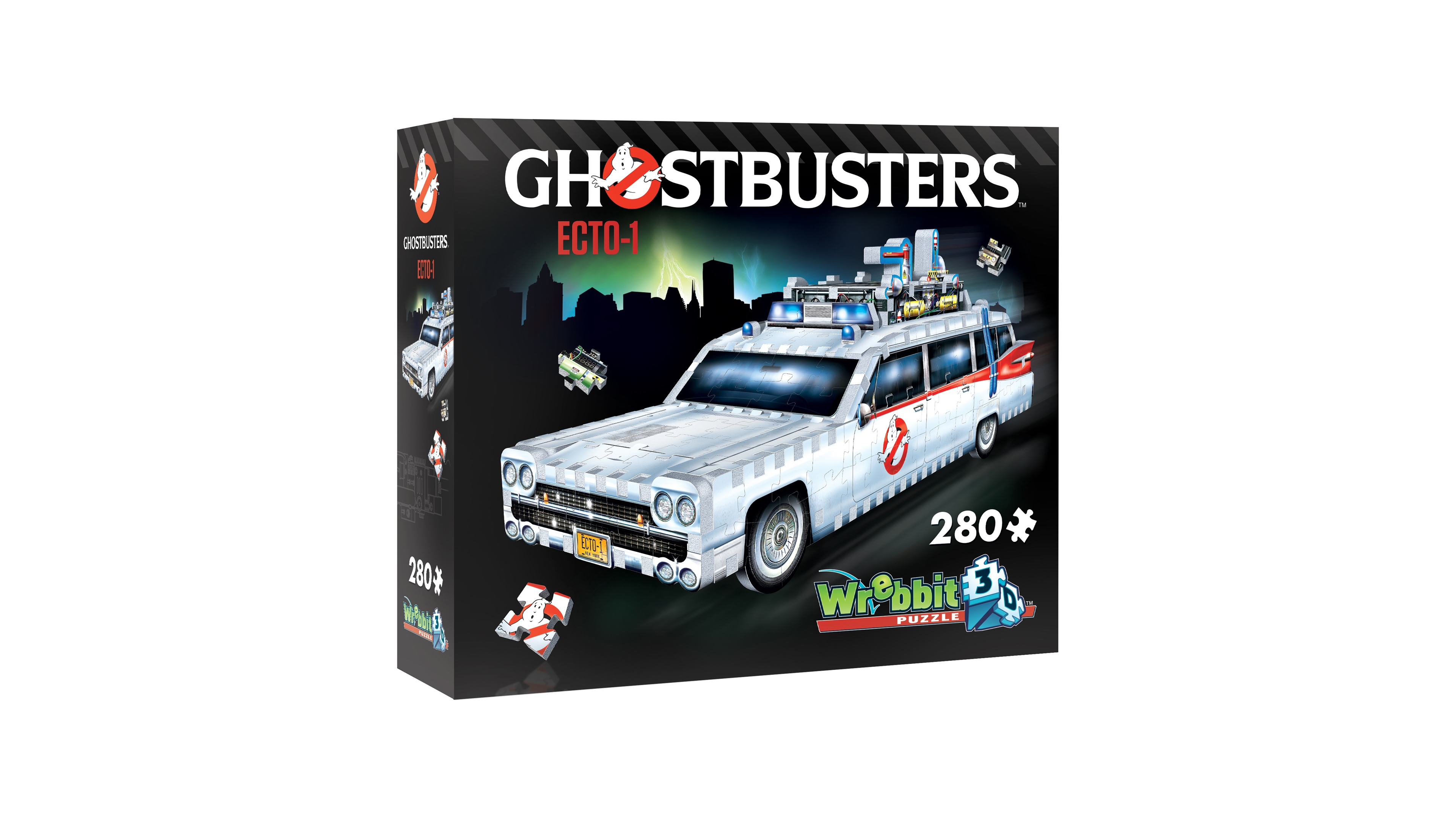Wrebbit Ghostbusters Ecto-1 3D Puzzle, 280 Pieces